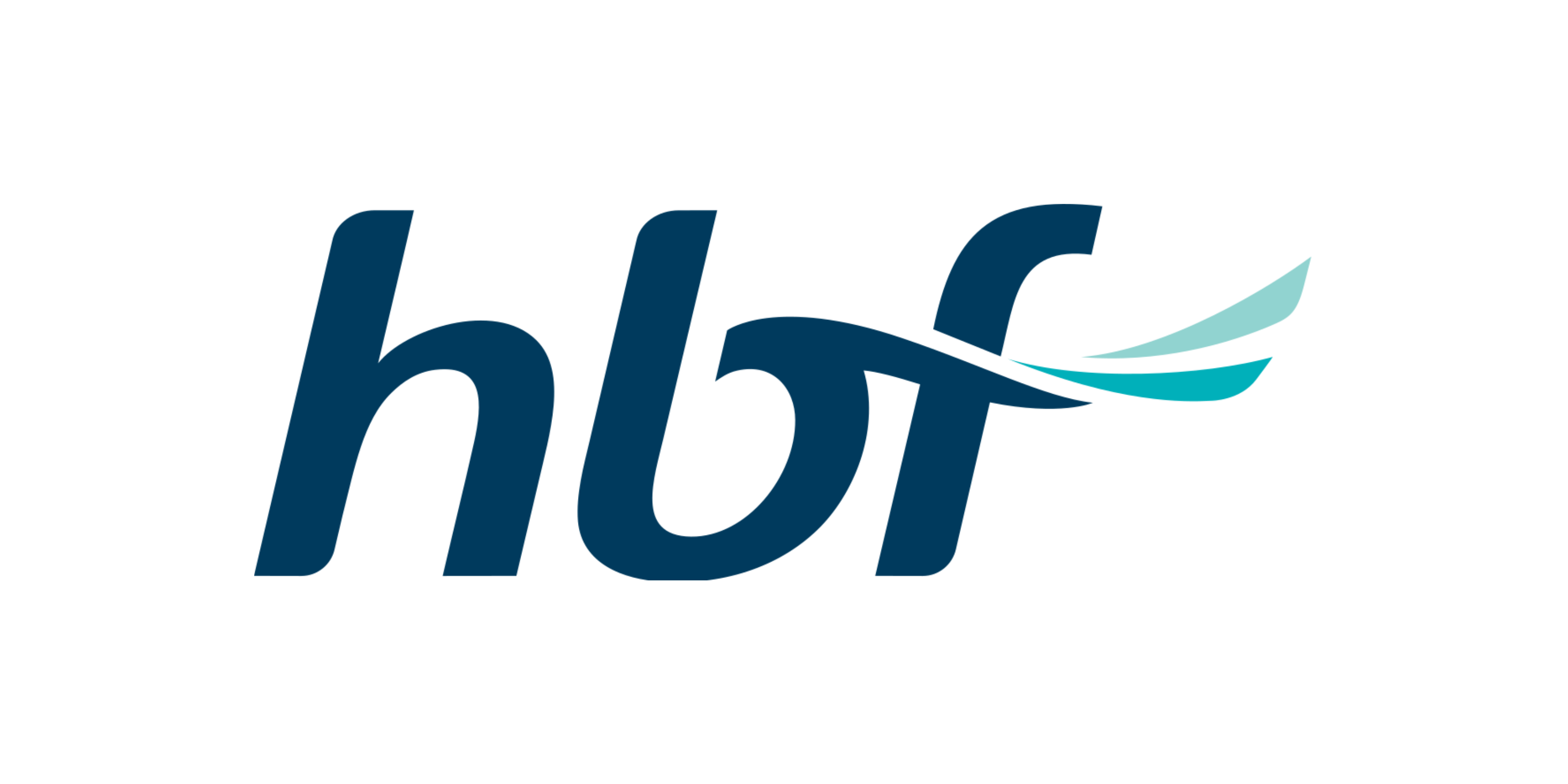 A photo of hbf logo