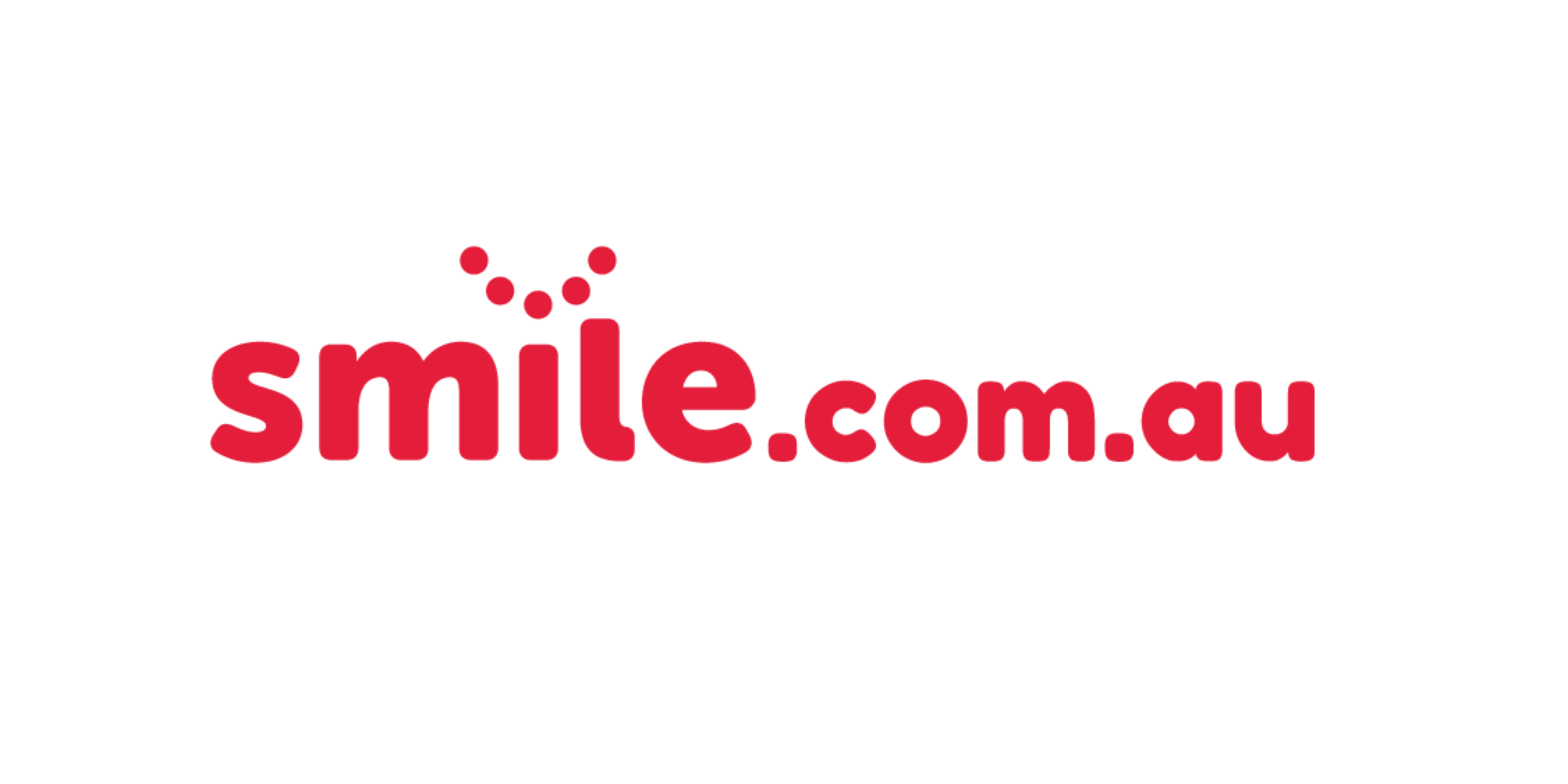 A photo of smile.com.au logo